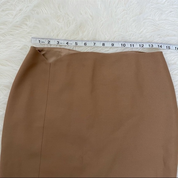 Versace 100% Wool Pencil Skirt Size 42 - Picture 8 of 9